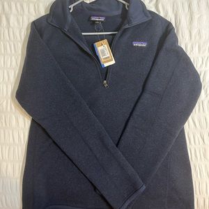 Patagonia navy quarter zip